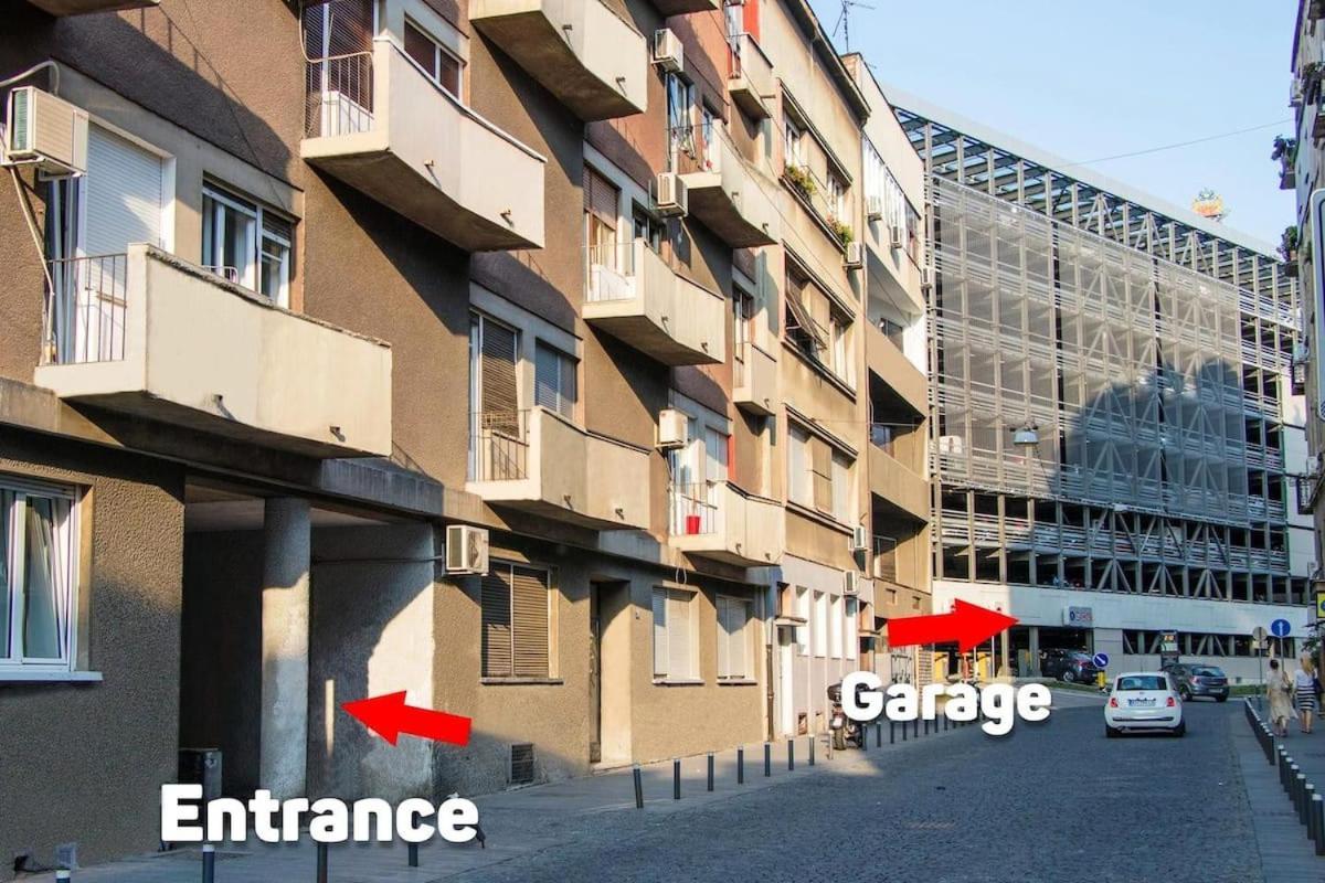 Zen City Center Apartment & Garage Nearby Belgrade Extérieur photo